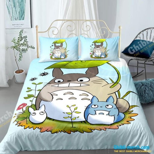 totoro hold leaf bedding set 1024x1024 1