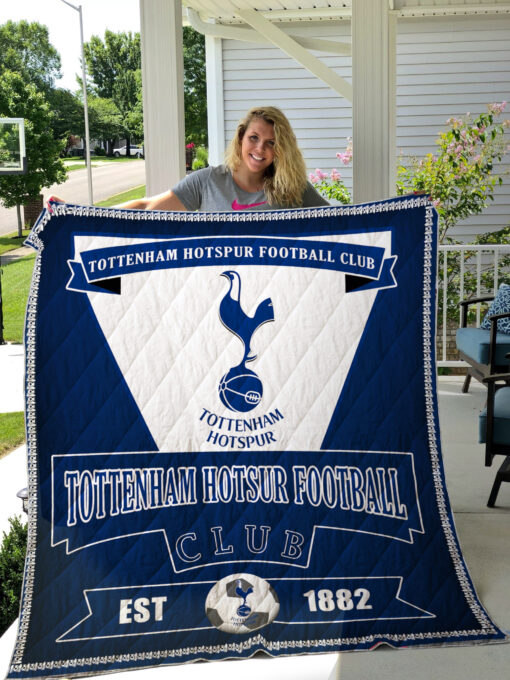 tottenham hotspur football club quilt blanket 1621596327