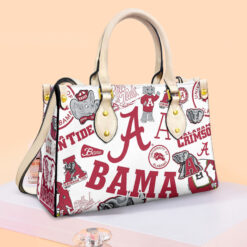 Alabama Crimson Tide g01 Hand Leather Bag Rze1