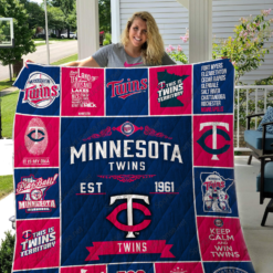 Minnesota Twins Blanket Quilt Rze2