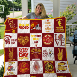 USC Trojans Blanket Quilt TN