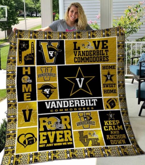 vanderbilt commodores quilt blanketkphzh