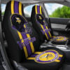 Minnesota Vikings Black Seat Covers D22