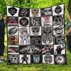 vodafone Warriors Lover Blanket Quilt Rze2
