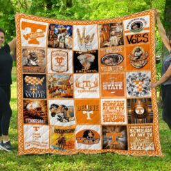 Tennessee Volunteers Lover Quilt Blanket Quilt Rze2