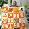 Tennessee Volunteers Quilt Blanket Quilt Rze2
