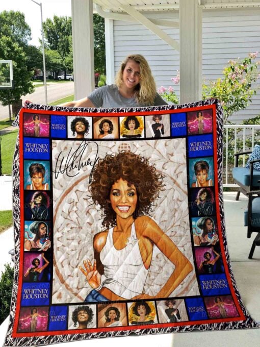 whitney houston quilt blanket 02 085DC6