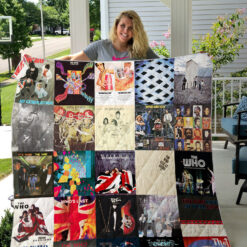 The Who band Blanket Quilt Rze2