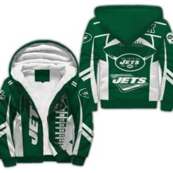 New York Jets a00 Fleece Jacket Rze1