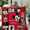 Mickey love Minnie  Blanket Quilt 07 TO86