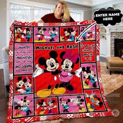 Mickey and Minnie  Blanket Quilt 04 H23