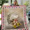 Mickey love Minnie  Blanket Quilt HD21
