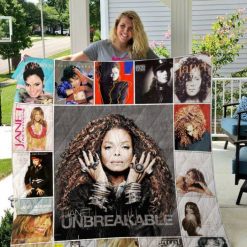 Janet Jackson Blanket Quilt c1 D22