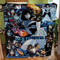 Ace Frehley Quilt Blanket H23