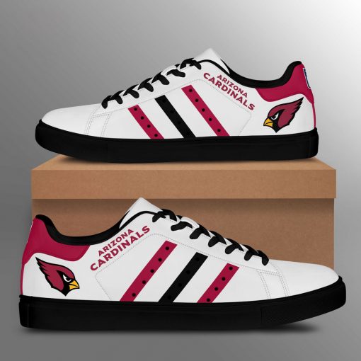 arizona cardinals red black stripes stan smith low top shoes 1 4Ooof