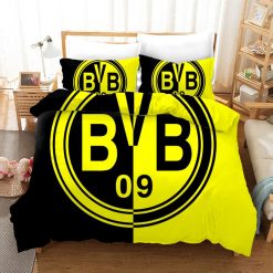 Borussia Dortmund Quilt Bedding Set KBee