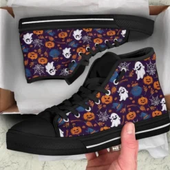 Halloween x Ghost Black  High Top HD21