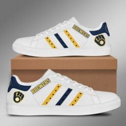 Milwaukee Brewers 1 Stan Smith New Shoes D22