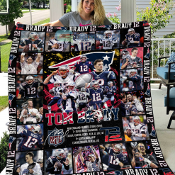 Tom Brady 2 Quilt Blanket D22