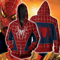 Spider Man a5 Hoodie Zip Hoodie 3D D22