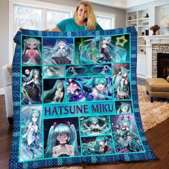 Hatsune Miku Blanket Quilt D22