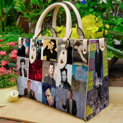 Rick Astley Leather HandBag H23
