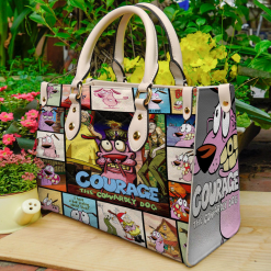 Courage The Cowardly Leather HandBag D22