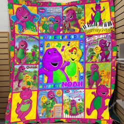 Barney and Friends 1 Quilt Blanket D22