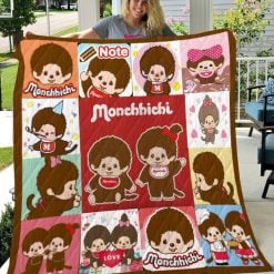 Monchhichi Quilt Blanket 1 H23