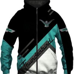 Ford Thunderbird Hoodie Zip Hoodie 3D H23
