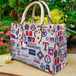 Texas Rangers Leather Hand Bag D22