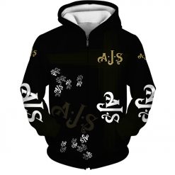 Ajs Motorcycles Love  Hoodie Zip Hoodie 3D D22