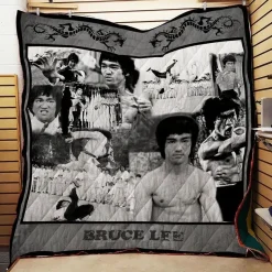 Bruce Lee Blanket Quilt HD21