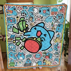 Bugcat Capoo 1 Quilt Blanket HD21