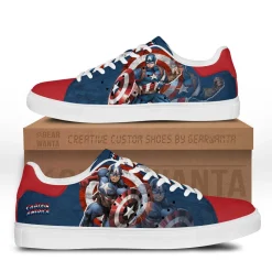 Captain America Stan Smith Shoes H23