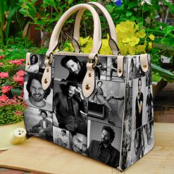 Keanu Reeves Leather HandBag H23