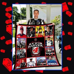 Kevin Harvick Quilt Blanket Quilt H23