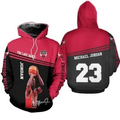Michael Jordan Hoodie Zip Hoodie 3D H23