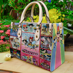 Powerpuff Girls Leather HandBag H23