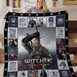 The Witcher 1 Quilt Blanket Quilt H23