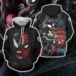 Venom Hoodie Zip Hoodie 3D H23