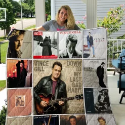 Vince Gill Quilt Blanket Quilt H23