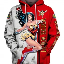 Wonder Woman 1g Hoodie Zip Hoodie 3D H23