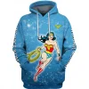 Wonder Woman Hoodie Zip Hoodie 3D H23