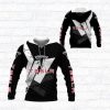 Tesla Hoodie Zip Hoodie 3D VH22