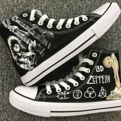 Led Zeppelin High Top Shoes D22
