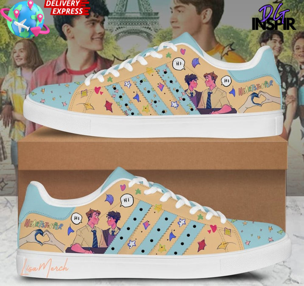 Heartstopper Limited Edition Stan Smith Shoes 1 2
