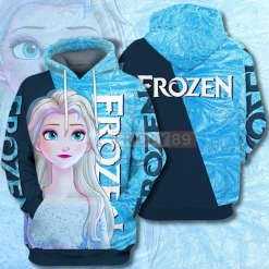 Frozen Hoodie Zip Hoodie D22