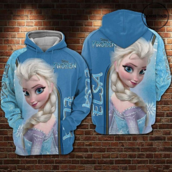 Frozen 2 Hoodie Zip Hoodie D22