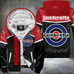 Lambretta Red Fleece Jacket 4 HD21